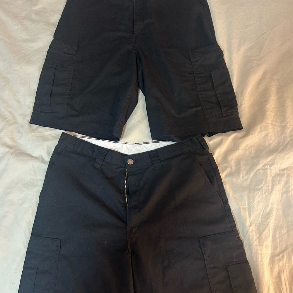 Black dickies Cargo Shorts